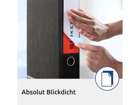 AVERY Zweckform Etiquette pour dos de classeur, blanc,