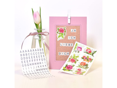 AVERY Zweckform HOME Stckers de lettres, lettres A-Z, noir