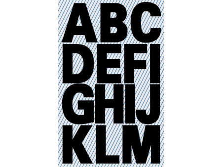AVERY Zweckform Stickers de lettres, lettres A-Z, noir