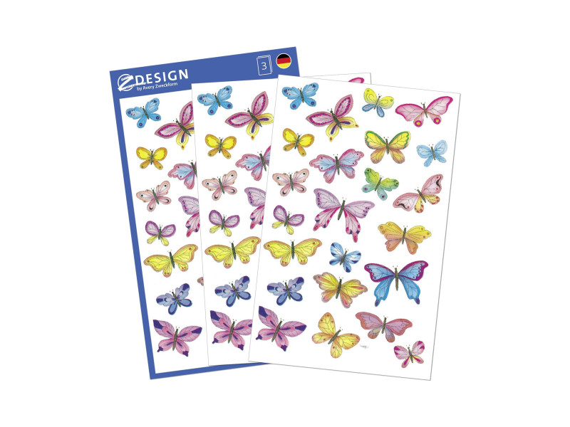 AVERY Zweckform Sticker ZDesign 'papillons'