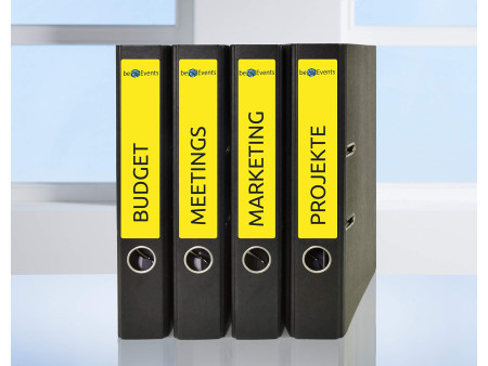 AVERY Zweckform Etiquette pour dos de classeur, jaune