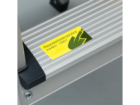 AVERY Zweckform Etiquette film, 99,1 x 42,3 mm, jaune