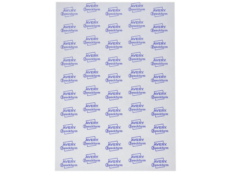 AVERY Zweckform Etiquette couleur Kraft, 63,5 x 42,3 mm