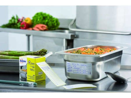 AVERY Etiquette de traçabilité alimentaire, 98 x 40 mm