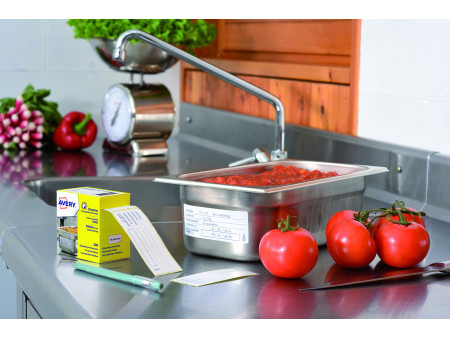 AVERY Etiquette de traçabilité alimentaire, 98 x 40 mm