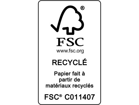 AVERY Etiquette d'adresse recyclée, 99,1 x 57 mm