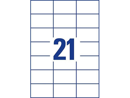 AVERY Zweckform Etiquette universelle, 70 x 42,3 mm, blanc