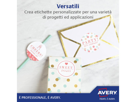 AVERY Zweckform Etiquette universelle, 96 x 50,8 mm, blanc