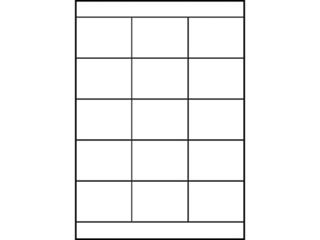 AVERY Zweckform Etiquette universelle, 70 x 50,8 mm, blanc