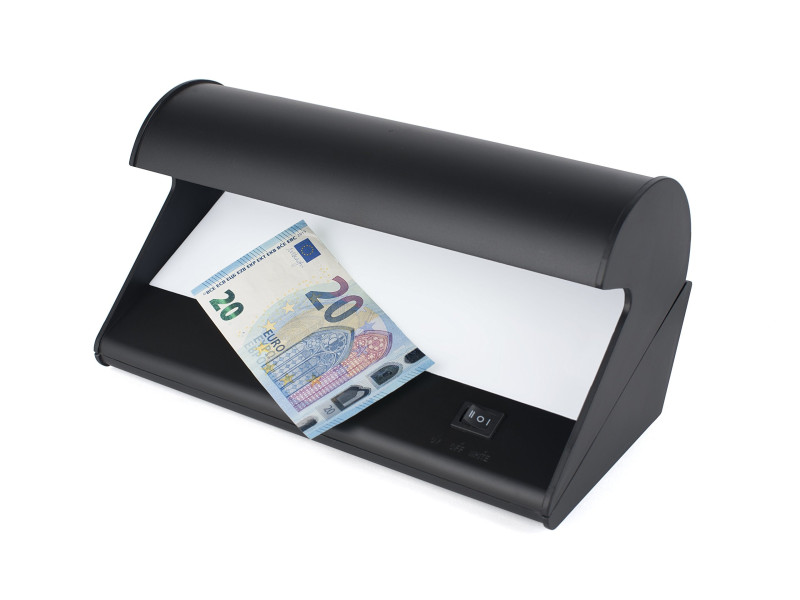 pavo Détecteur de faux billets 'Money check UV', noir