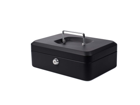 pavo Caisse à monnaie, (L)250 x (P)180 x (H)90 mm, noir