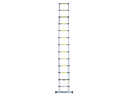 pavo Echelle télescopique en aluminium, 12 barreaux