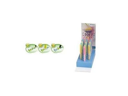 PILOT Surligneur FRIXION LIGHT SOFT, présentoir de 40 pièces
