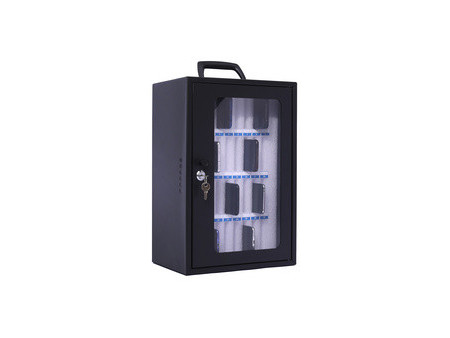pavo Armoire pour smartphones, pour 36 smartphones, gris