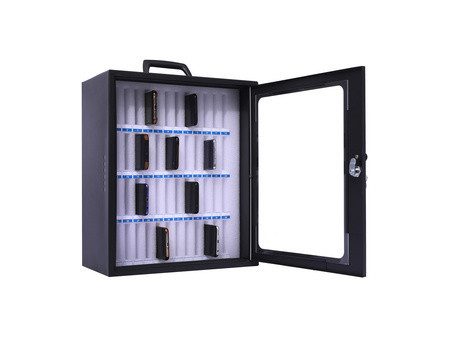 pavo Armoire pour smartphones, pour 36 smartphones, gris