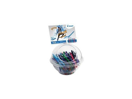 PILOT Stylo roller FRIXION BALL CLICKER 07,présentoir de 108