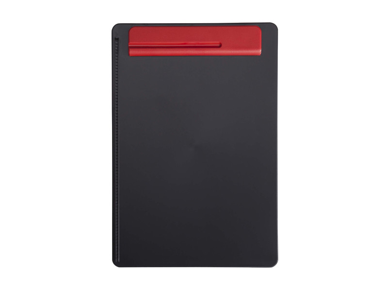 MAUL Porte-bloc 'OG', pince rouge / plaque noir