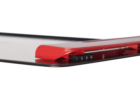 MAUL Porte-bloc 'OG', pince rouge / plaque noir