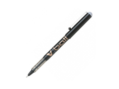 PILOT Stylo roller V Ball 1.0, pointe métal, noir