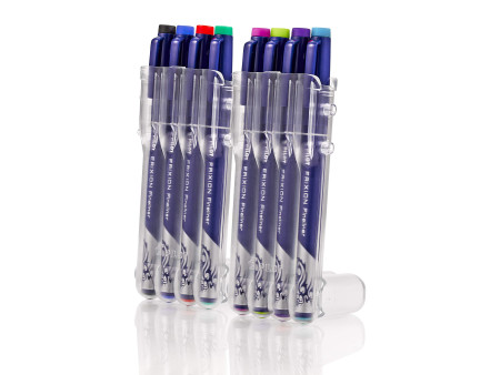 PILOT Stylo feutre Fineliner FRIXION EVOLUTIVE SET, étui 8