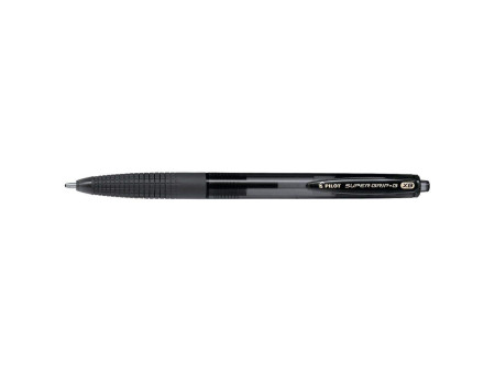 PILOT Stylo à bille rétractable SUPER GRIP G, noir