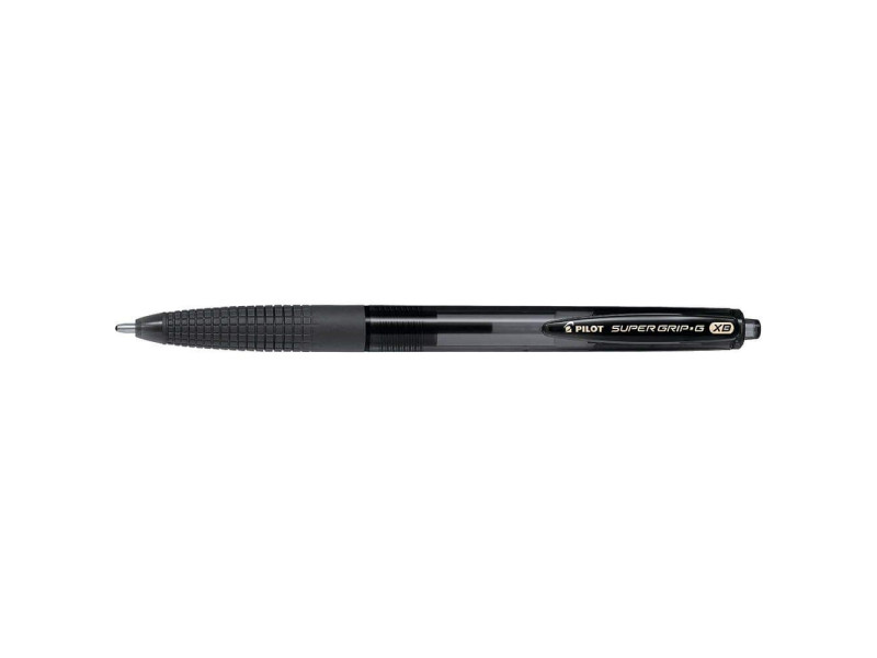 PILOT Stylo à bille rétractable SUPER GRIP G, noir