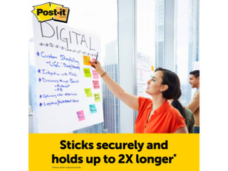 Post-it Meeting Chart Wall Pad, 508 x 584 mm, blanc