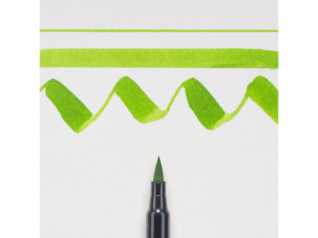 SAKURA Feutre pinceau Koi Coloring Brush, vert Paul Véronèse