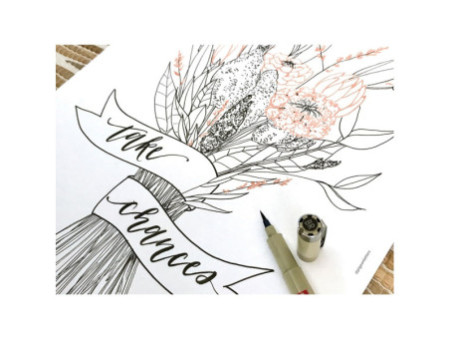 SAKURA Feutre pinceau PIGMA BRUSH, rose