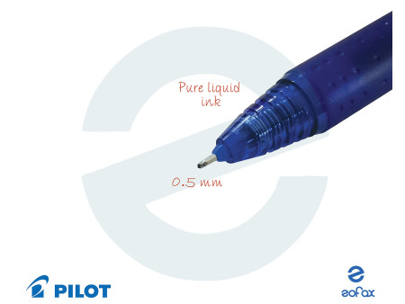 PILOT Recharge pour roller Hi-Tecpoint V7 RT, bleu
