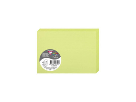 Pollen by Clairefontaine Carte double C6, vert bourgeon