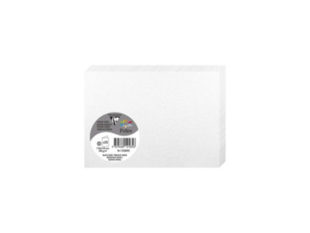 Pollen by Clairefontaine Carte double C6, blanc irisé