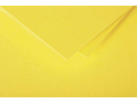 Pollen by Clairefontaine Carte double C6, jaune soleil