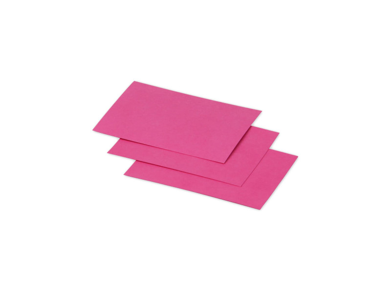Pollen by Clairefontaine Carte 70 x 95 mm, rose fuchsia