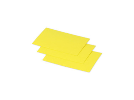Pollen by Clairefontaine Carte 70 x 95 mm, jaune soleil