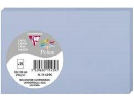 Pollen by Clairefontaine Carte 82 x 128 mm, vert bourgeon