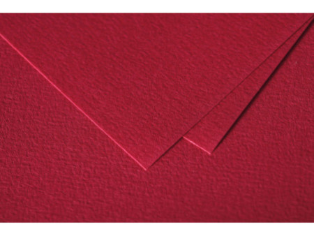 Pollen by Clairefontaine Carte double 135 mm,rouge groseille