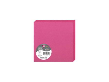 Pollen by Clairefontaine Carte double 135 mm, rose fuchsia