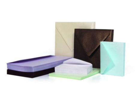 Pollen by Clairefontaine Carte double DL, blanc irisé