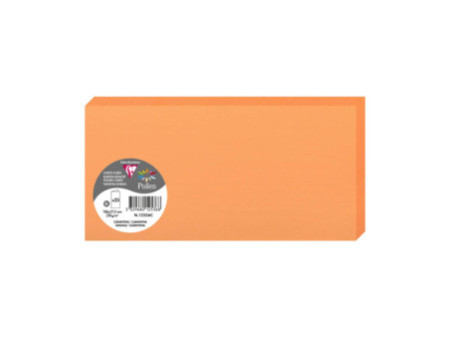 Pollen by Clairefontaine Carte double DL, clémentine