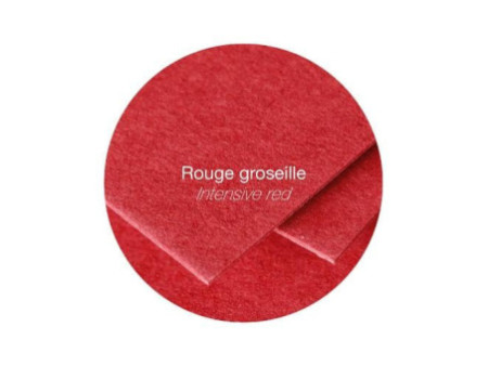 Pollen by Clairefontaine Papier A4, rouge groseille
