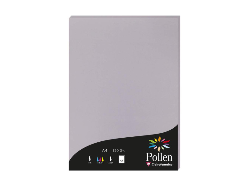Pollen by Clairefontaine Papier A4, gris koala