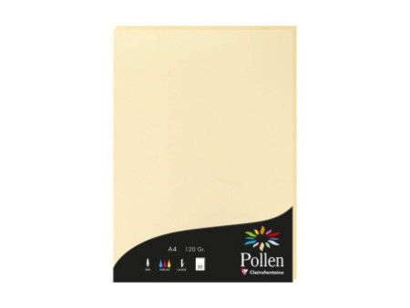 Pollen by Clairefontaine Papier A4, chamois
