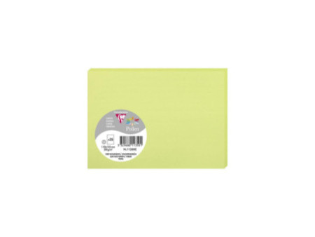 Pollen by Clairefontaine Carte C6, vert bourgeon