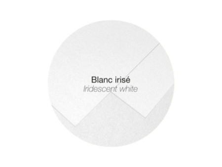 Pollen by Clairefontaine Carte C6, blanc irisé