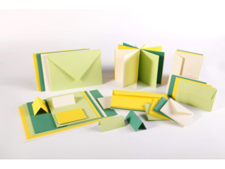Pollen by Clairefontaine Marque-place 85 x 80mm,jaune soleil