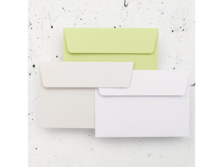 Pollen by Clairefontaine Enveloppes C6, blanc