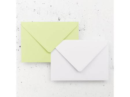 Pollen by Clairefontaine Enveloppes C5, blanc