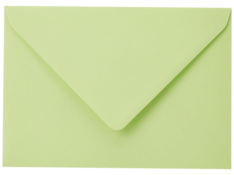 Pollen by Clairefontaine Enveloppes C5, vert bourgeon