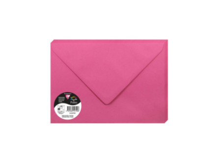 Pollen by Clairefontaine Enveloppes C5, rose fuchsia